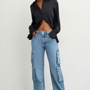 Dynamite Wide Leg Heidi Jeans